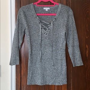 New York & Company Lace Sweater